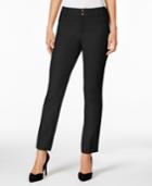 Charter Club Double-button Slim-leg Pants, Only At Macy's