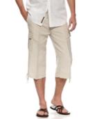 Cubavera Shorts, Cargo Drawstring Clamdigger Shorts