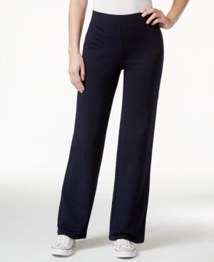 Charter Club Petite Straight-leg Pull-on Pants, Only At Macy's