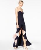 Sequin Hearts Juniors' Ruffled Strapless Gown, A Macy's Exclusive Style