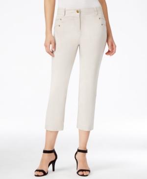 Style & Co. Studded Cropped Capri Pants, Only At Macy's
