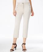 Style & Co. Studded Cropped Capri Pants, Only At Macy's