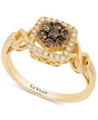 Le Vian Chocolatier Diamond Twist Ring (1/3 Ct. T.w.) In 14k Gold