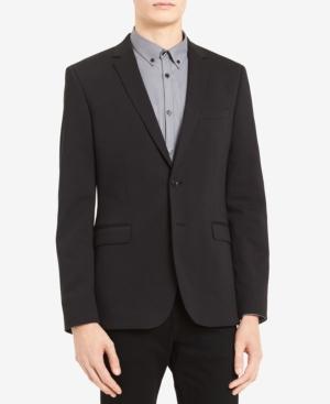 Calvin Klein Men's Classic-fit Stretch Ponte Knit Sport Coat