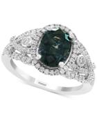 Effy Grey Spinel (2-1/3 Ct. T.w.) & Diamond (1/2 Ct. T.w.) Ring In 14k White Gold