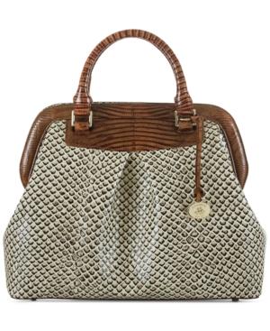 Brahmin Onyx Java Bristol Satchel