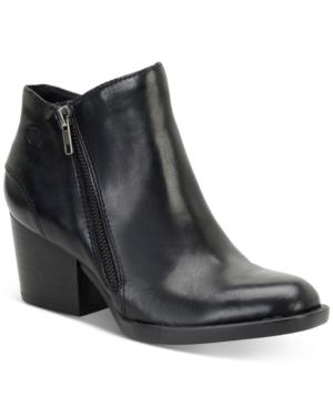 Born Rowell Block Heel Booties Women's Shoes