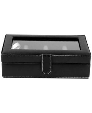 Bey-berk Leather 12-piece Cufflinks Box
