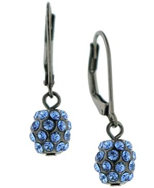 2028 Earrings, Crystal Cluster Drop