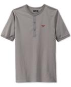 Armani Exchange Men's Button-front T-shirt