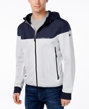 Hugo Boss Green Men's Jaxton Colorblocked Jacket