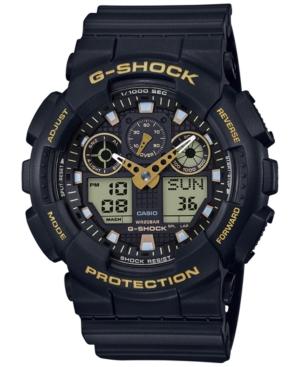 G-shock Men's Analog-digital Black Resin Strap Watch 51.2mm