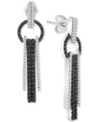 Wrapped In Love Diamond Drop Earrings (1 Ct. T.w.) In 14k White Gold, Created For Macy's