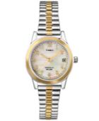 Timex Watch, Women's Two Tone Stainless Steel Expansion Bracelet T2m828um