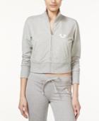 True Religion Zip-front Cropped Track Jacket