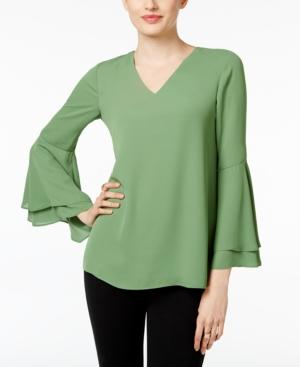 Alfani Bell-sleeve Top, Created For Macy's