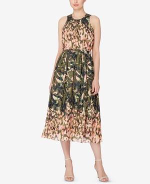 Catherine Catherine Malandrino Printed Fit & Flare Dress
