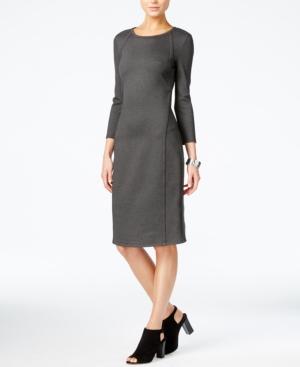 Armani Exchange Seam-detail Sheath Dress