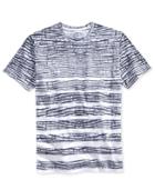 American Rag Men's Shibori-stripe T-shirt, Only At Macy's