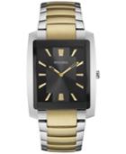 Bulova Accutron Men's Two-tone Stainless Steel Bracelet Watch 35x45mm 98a149