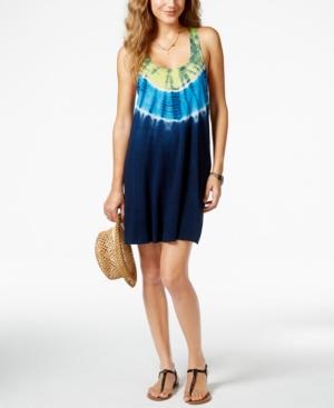 Lucky Brand Tie-dye Cover Up Dress Women's Swimsuit