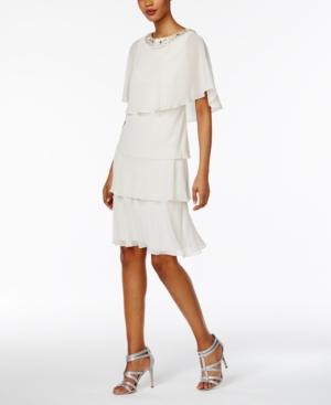 Sl Fashions Tiered Shift Dress