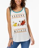 Hybrid Juniors' Hakuna Matata Graphic-print Tank Top
