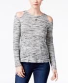 Bar Iii Cold-shoulder Top, Created For Macy's