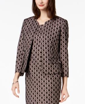 Kasper Bonded Lace Open-front Blazer, Regular & Petite