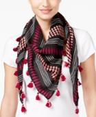 Collection Xiix Space-dyed Striped Triangle Scarf