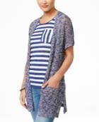 G.h. Bass & Co. Short-sleeve Open-front Cardigan