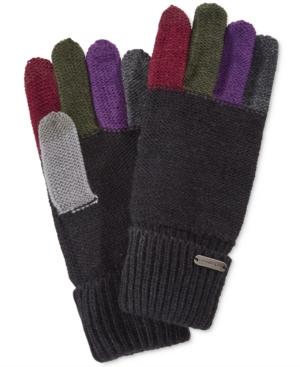 Steve Madden Colorblock Boyfriend Touch Gloves