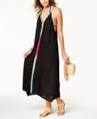 Raviya Multi-colored Trim Maxi Dress Cover-up Women's Swimsuit
