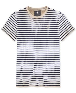 G-star Raw Men's Rancis Stripe Cotton T-shirt