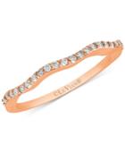 Le Vian Diamond Wave Ring (1/6 Ct. T.w.) In 14k Rose Gold