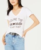 Love Tribe Juniors' Avocado Toast Graphic-print T-shirt