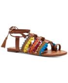 Inc International Concepts Women's Mariani Lace-up Flat Sandals, Only At Macy's Women's Shoes