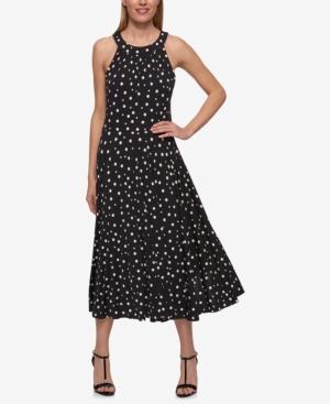 Tommy Hilfiger Polka-dot Midi Dress
