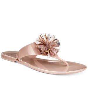 Charter Club Daphnee Flat Thong Sandals, Created For Macy's Women's Shoes