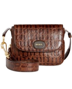 Dkny Randall Small Flap Crossbody, Created For Macy's