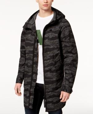 G-star Raw Men's Strett Camo-print Parka Coat, Created For Macy's