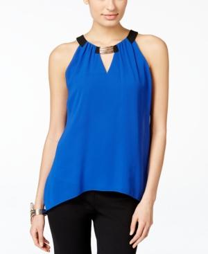 Thalia Sodi Hardware Keyhole Halter Top, Only At Macy's