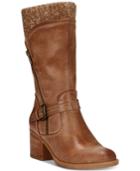 Baretraps Weslin Block-heel Motorcycle Boots Women's Shoes