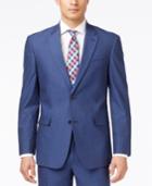 Tommy Hilfiger Men's Blue Stretch Slim-fit Jacket