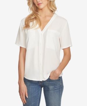 1.state Short-sleeve V-neck Shirt