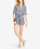 Denim & Supply Ralph Lauren Checked Romper