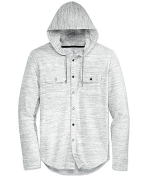Univibe Men's Button-front Hoodie