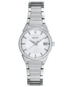 Bulova Women's Stainless Steel Bracelet Watch 25mm 96m111