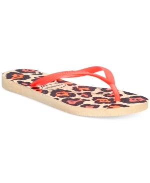 Havaianas Women's Slim Animal Flip Flops Women's Shoes