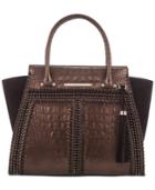 Brahmin Priscilla Medium Patina Satchel